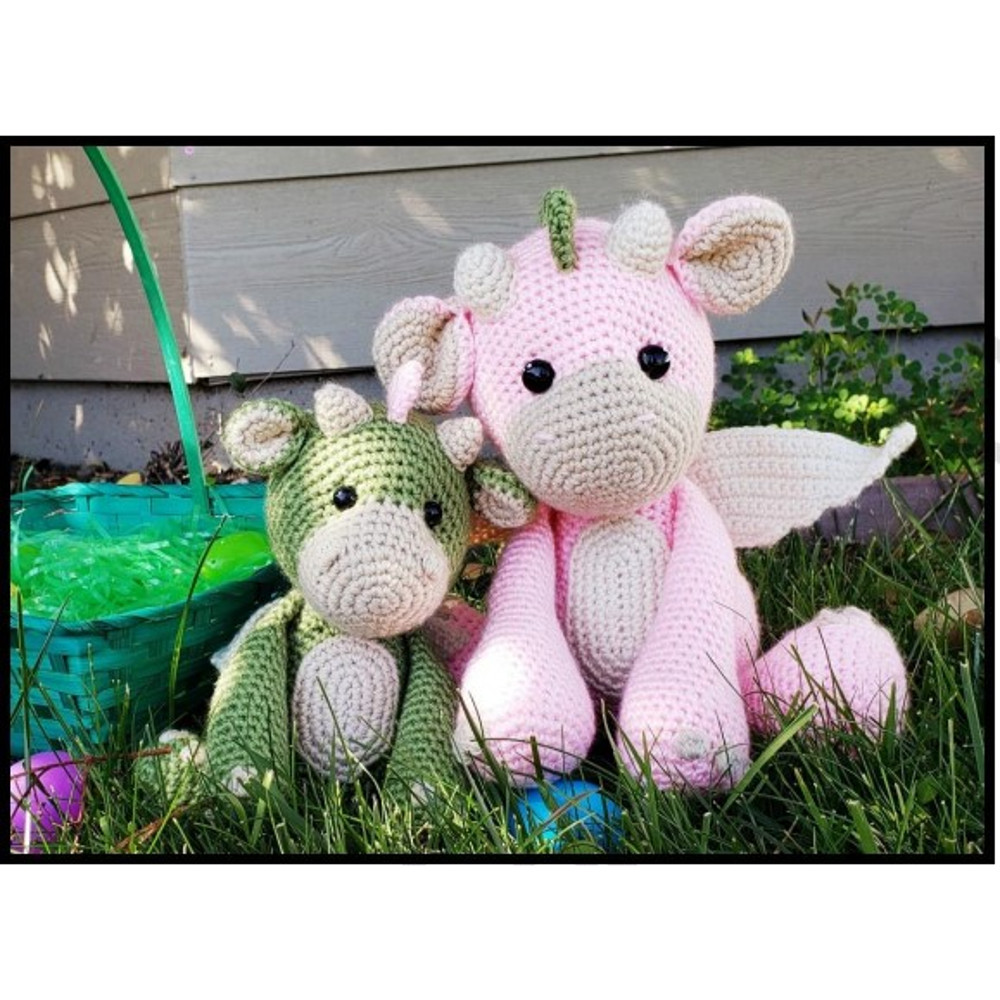 Mini dragon Amigurumi Crochet Patterns, Crochet Pattern.jpg