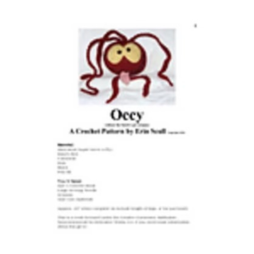 Occy Amigurumi Crochet Patterns, Crochet Pattern.jpg