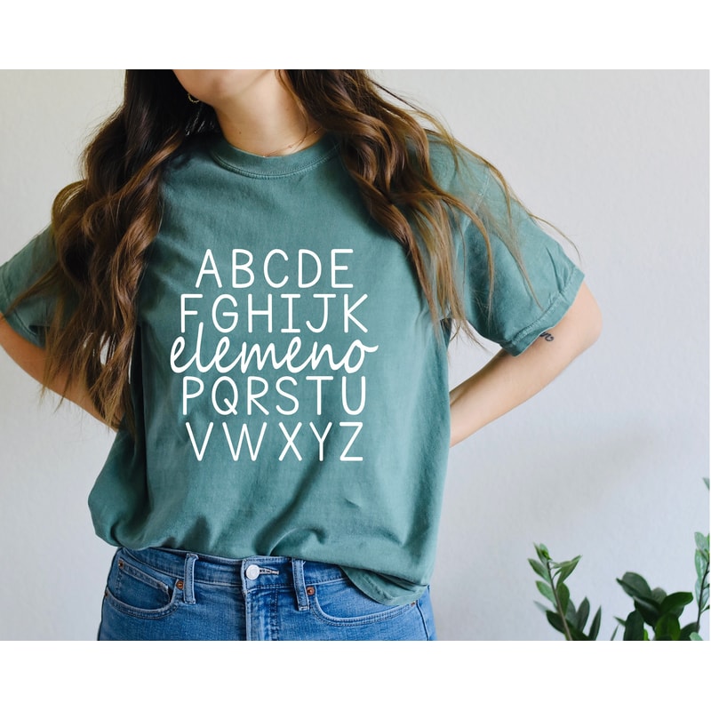ABC Elemeno Oversized Shirt, Kindergarten Teacher Shirt, Teacher Shirt.jpg