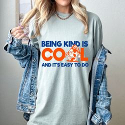 being kind is cool and its easy to do oversized vintage t-shirt, kindness is cool shirt, comfort colors tshirt