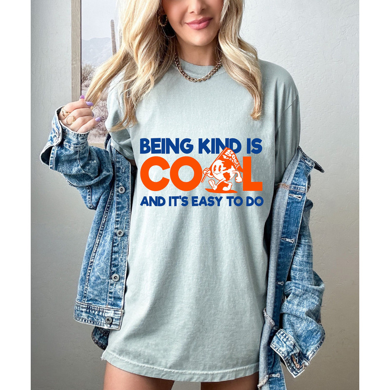 Being Kind Is Cool And Its Easy To Do Oversized Vintage T-Shirt, Kindness Is Cool Shirt, Comfort Colors Tshirt.jpg