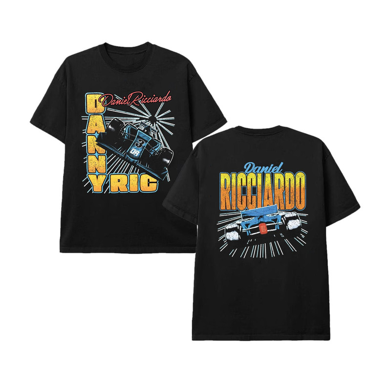 Daniel Ricciardo Racing T-Shirt, Ricciardo F1 Shirt, Formula 1 Shirt.jpg