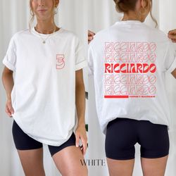 Daniel Ricciardo Tshirt Formula One Tee Daniel Ricciardo Gift F1 Gift Racing Inspired Shirt