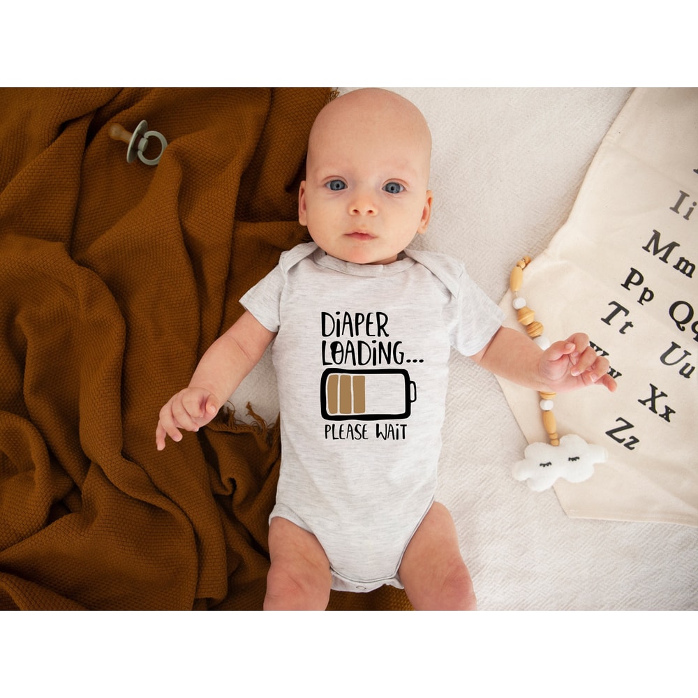 Diaper Loading Shirt, Funny Baby Clothes, Custom Baby Clothes.jpg