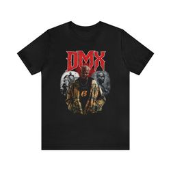 dmx bootleg vintage 90s unisex jersey short sleeve tee shirt