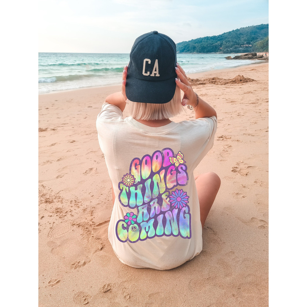 Good Things Are Coming Oversized TShirt, Comfort Colors Tshirt, Mental Health Matters Shirt.jpg