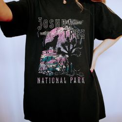 joshua tree national park oversized vintage t-shirt, national park shirt, joshua tree shirt