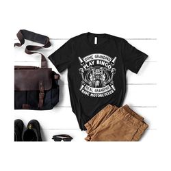 funny grandpa shirt, some grandpas play bingo real grandpas ride motorcycles, father's day tee for grandpa, birthday gif