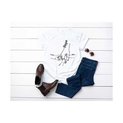 personalized papa t shirt, custom grandpa tee shirt kids grab papa hands, great grandpa custom kid names gift for grandp