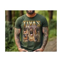 personalized dog dad shirt, custom photo dog portrait tee, gift for dog dad, funny shirt for dad lover.jpg