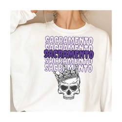sacramento basketball team throwback nba crewneck, kings oversized sweatshirt, perfect gift.