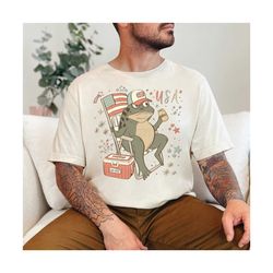 4th of july drinking funny frog shirt, frog shirt for men, patriotic frog shirt, drinking frog shirt, funny frog shirt,s