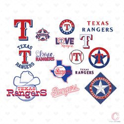 texas rangers bundle svg, sport svg, texas rangers svg, mlb rangers svg