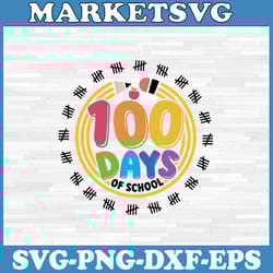 100 days of school svg, teacher svg, 100th day of school svg, kids svg, happy 100 days of school svg, eps, png, dxf
