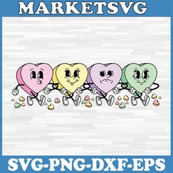 conversation hearts valentine svg, funny valentine svg, vday svg, files for cricut, valentine svg bundle, dxf, png