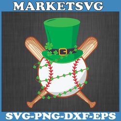 st patricks day shamrock baseball saint paddy's boys svg, green saint patricks svg, st patricks day svg