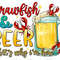 Crawfish and Beer that's why i'm here png sublimation design download, Mardi Gras png, Mardi Gras Carnaval png,Crawfish png,designs download.jpg