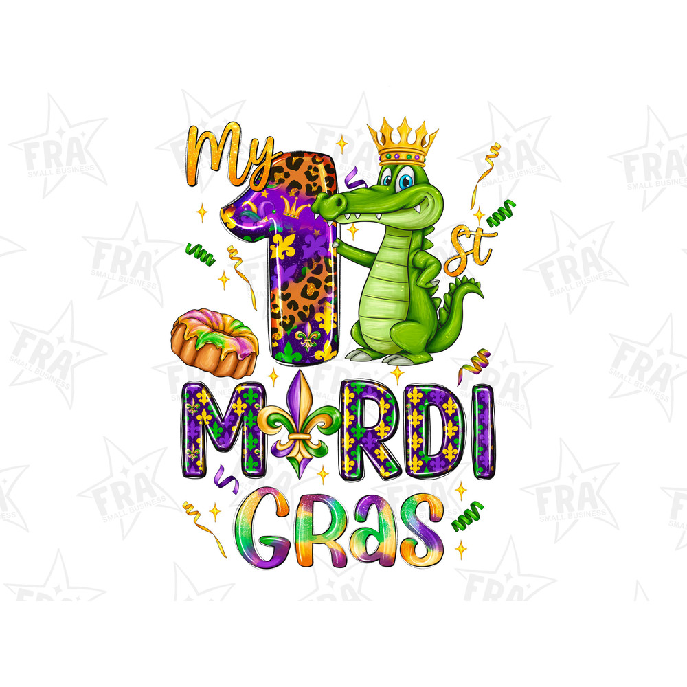 Crocodile My first Mardi Gras png sublimation design download,Happy Mardi Gras png,Mardi Gras crocodile png,sublimate designs download.jpg
