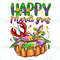 Happy Mardi Gras Fleur De Lis King Cake Crawfish Png Sublimation Design, Mardi Gras Png, Mardi Gras Cake Png, King Cake Digital Download.jpg