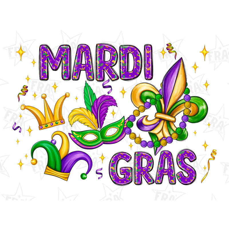 Happy Mardi Gras With Png Sublimation Design, Happy Mardi Gras Png, Mardi Gras Carnival Png, Mrdi Gras Png, Digital Download.jpg