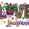 Love Louisiana png sublimation design download, Happy Mardi Gras png, Louisiana png, Mardi Gras carnival png, sublimate designs download 1.jpg
