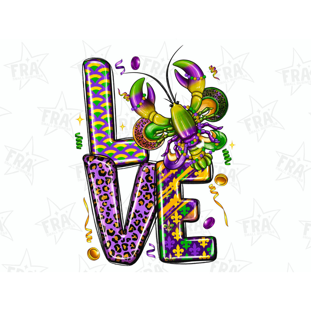 Love Mardi Gras png sublimation design download, Mardi Gras feather png, Happy Mardi Gras png, sublimate designs download 1.jpg