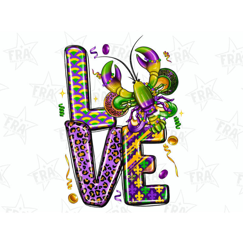 Love Mardi Gras png sublimation design download, Mardi Gras feather png, Happy Mardi Gras png, sublimate designs download 1.jpg