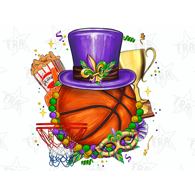 Mardi Gras Basketball png sublimation design download, Mardi Gras png, Mardi Gras Game, Basketball Mama Png, Basketball, sublimate download.jpg