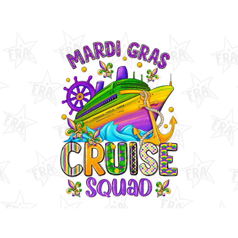 Mardi Gras Cruise Squad 2023 Png, Sublimation Design Download, Happy Mardi Gras Png, Mardi Gras Boat Png, Mardi Gras Carnival, Cruise Trip.jpg