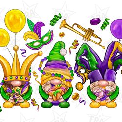 mardi gras gnomes png, sublimation design, happy mardi gras png, mardi gras carnival png, mardi gras gnome png, digital