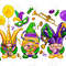 Mardi Gras Gnomes Png, Sublimation Design, Happy Mardi Gras Png, Mardi Gras Carnival Png, Mardi Gras Gnome Png, Digital Download, Gnome Png.jpg