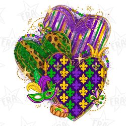 mardi gras hearts png sublimation design download, happy mardi gras png, mardi gras carnival png, sublimate designs down