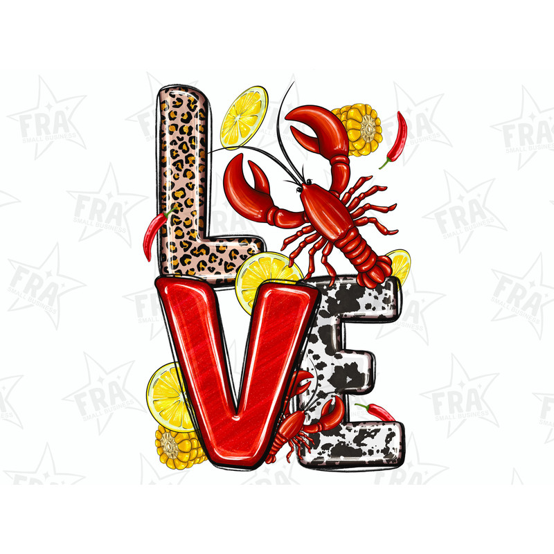 Mardi Gras Love Crawfish Png Sublimation Design Download, Happy Mardi Gras Png, Hand Drawn Crawfish Png, Crawfish Png, Sublimate Designs 1.jpg