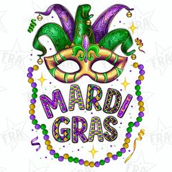 mardi gras mask and beads png sublimation design, mardi gras png, mardi gras and beads png, western design png, masks pn