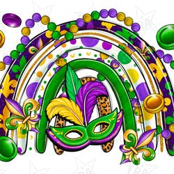 mardi gras rainbow png sublimation design, mardi gras png, mardi gras rainbow png, fleur de lis design png,digital downl