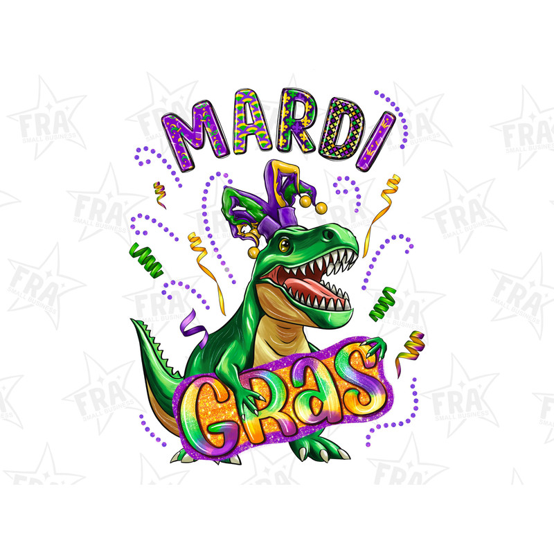 Mardi Saurus Rex png sublimation design download, Dinosaur Dino png, Mardi Gras png, Western, Happy Mardi Gras, sublimate designs download.jpg