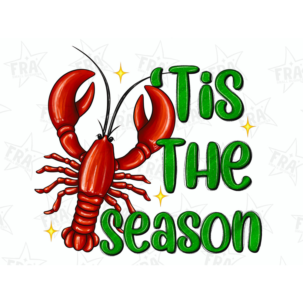 Tis the season crawfish png sublimation design download, crawfish png, crawfish png design, crawfish season png, sublimate download.jpg