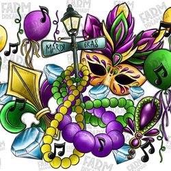 happy mardi gras with png sublimation design, happy mardi gras png, mardi gras carnival png, mrdi gras png, digital down