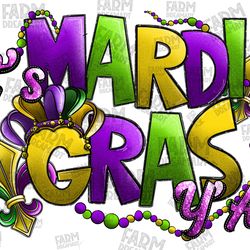it's mardi gras y'all with png sublimation design download, mardi gras png, png, sublimation designs download