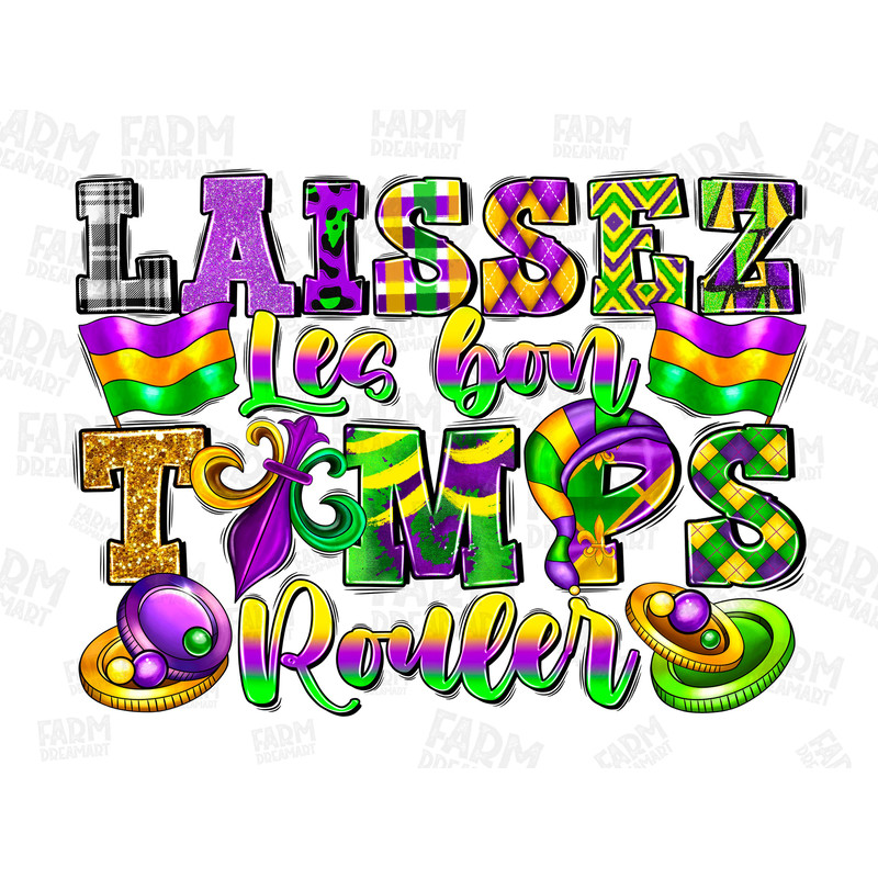 Laissez les bon temps rouler png sublimation design download, Mardi Gras png, Mardi Gras png design, sublimate designs download 1.jpg