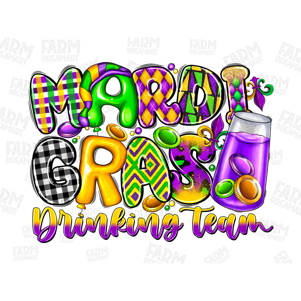 Mardi Gras drinking team png sublimation design download, Happy Mardi Gras png, Mardi Gras carnival png, sublimate designs download.jpg