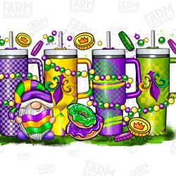 retro obsessive cup disorder mardi gras png, mardi gras cups png, fleur de lis png, funny cup mardi gras png,gnome png,s