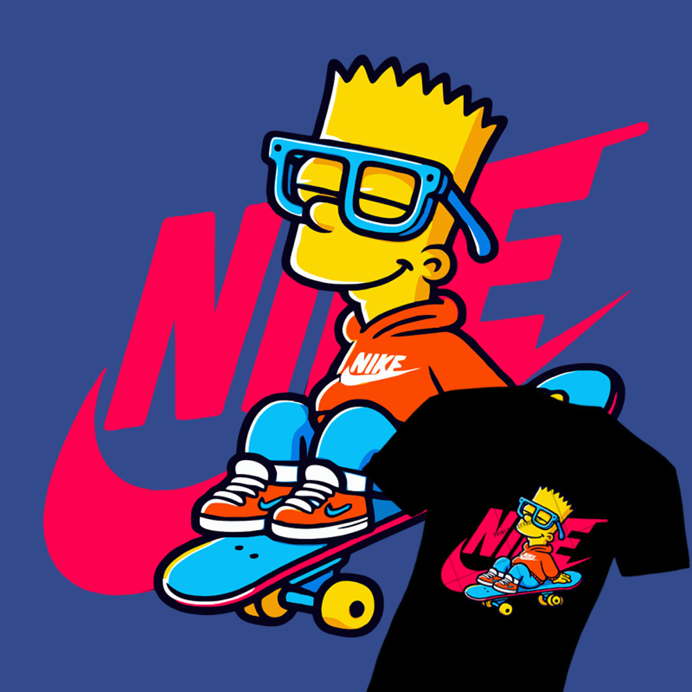 Bart simpson skateboard-2.png