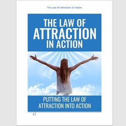 The Law Of Attraction In Action (Putting The Law Of Attraction Into Action) PDF digital download