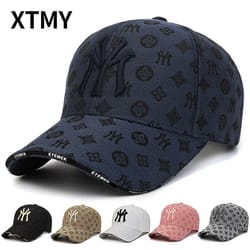 trendy korean version baseball cap, new hat, versatile texture brand letter, sunscreen cap