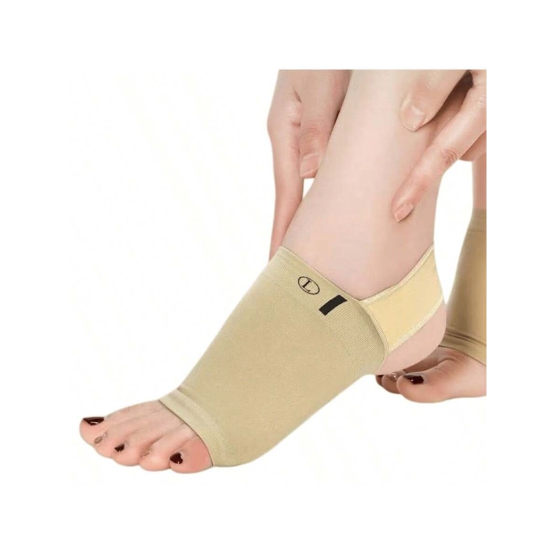 Orthotic Insoles for Flat Feet, Silicone Arch Support for Plantar Fasciitis Pain Relief