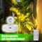 Rechargeable Wireless Uplighting for Plants, Battery-Powered Accent Spotlights, Ambient Lighting with Remote Control