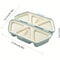 Triangle Bento Box Mold Tool, 6 Grids Sushi Mould, Onigiri Rice Ball Bento Accessories