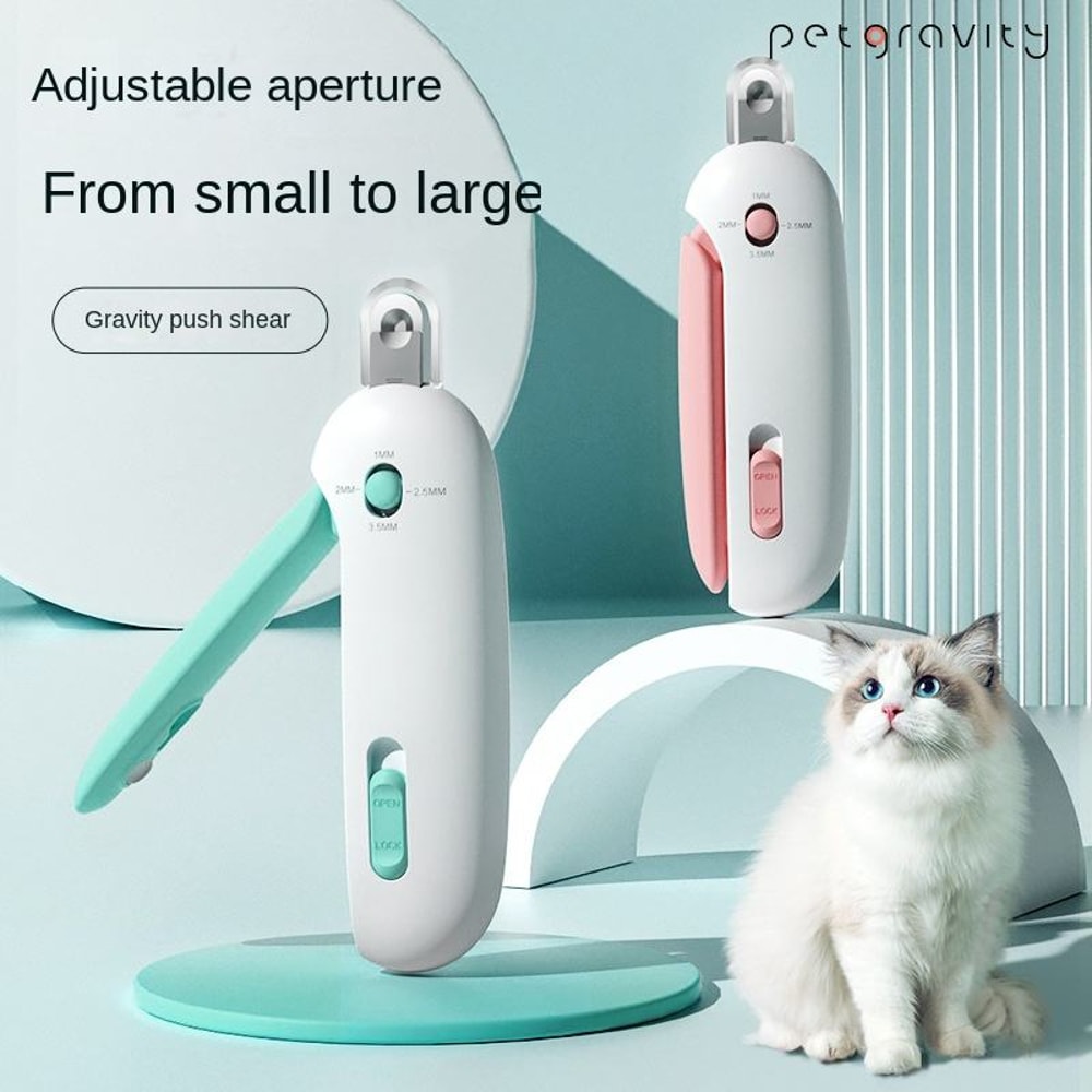 Professional Grooming Tools, Adjustable Hole Nail Clippers for Small to Large Cats and Dogs