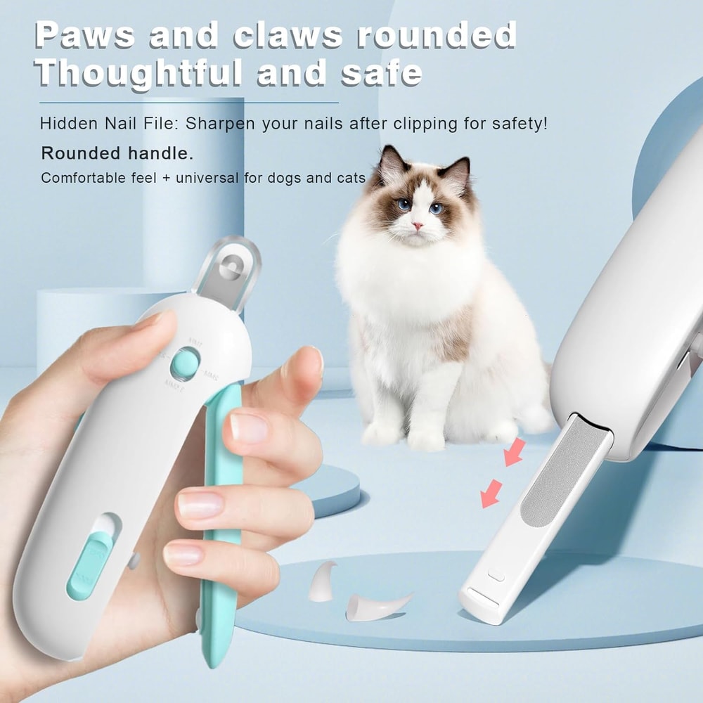 Professional Grooming Tools, Adjustable Hole Nail Clippers for Small to Large Cats and Dogs